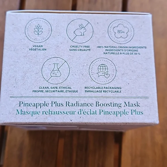 Farm X Vegan Pineapple Plus Brightening  Serum and Radiance Boosting Mask. NWT - Picture 4 of 6